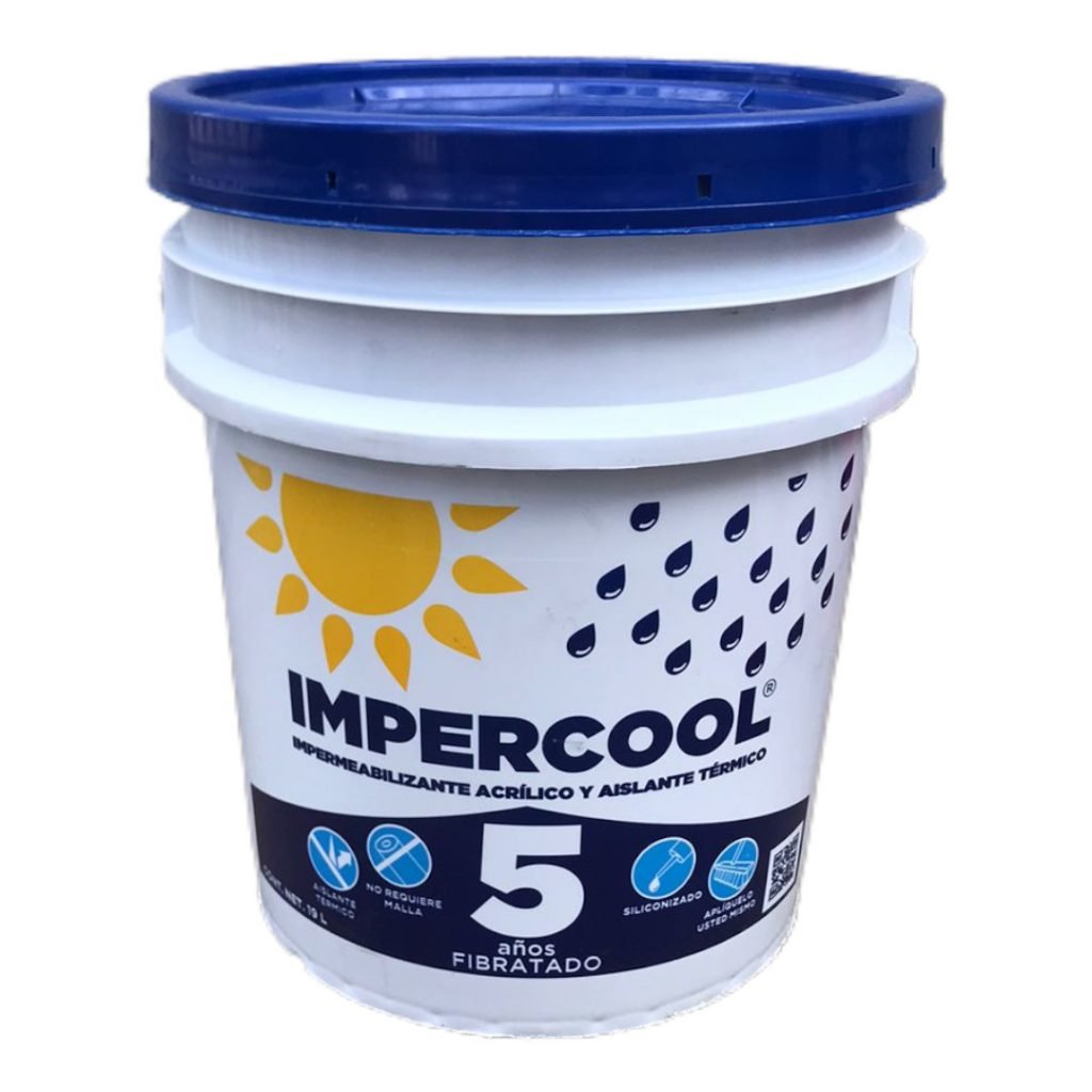 Impermeabilizante Imper Rain 5 años fibratado Greensaver