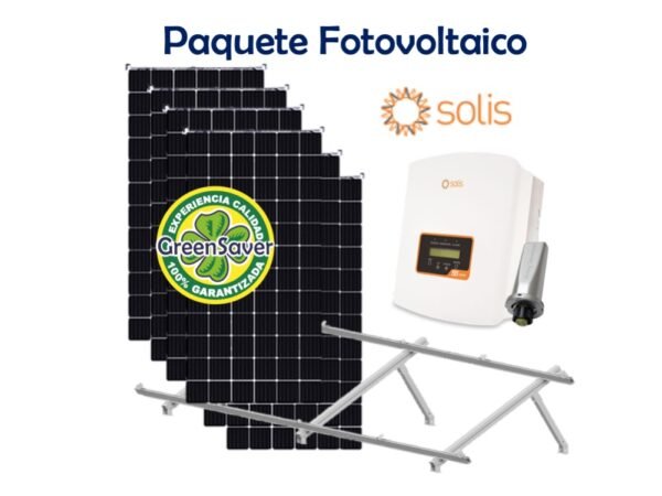 Kit 6 modulos 615w Bifacial 220v Instalado