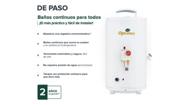 Boiler de Paso Rapida Recuperacion marca Optimus ODP05 - Image 4