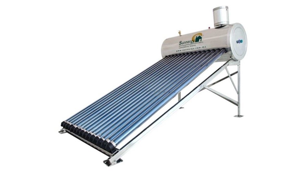 Calentador Solar Sunnergy para Alta presion 15 tubos 195 litros