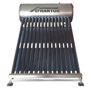 Frantor 12 tubos Alta presion 150 litros acero inoxidable