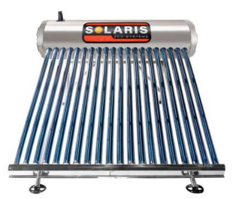 Calentador Solaris 20 tubos Inoxidable Baja presion