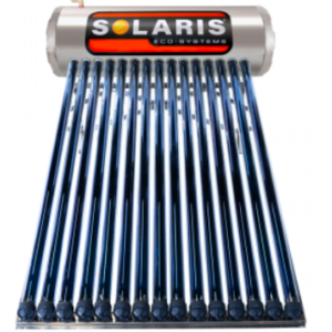 Calentador Solaris 15 tubos Inoxidable Baja presion