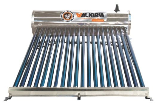 calentador solar valkiria 20 tubos 231 litros gravedad
