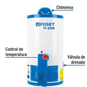 Boiler Foset de deposito de 38 litros