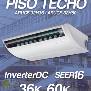 AIRE AURUS PISO TECHO FRIO CALOR 5 TONELADAS INVERTER