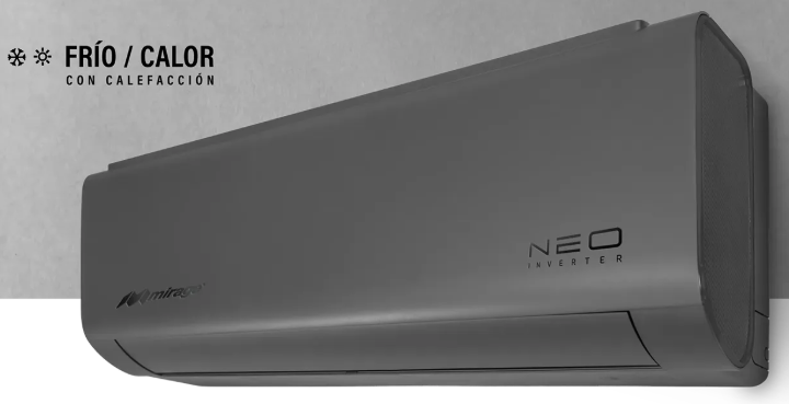 AIRE MIRAGE NEO INVERTER FRIO CALOR 1 TON 110 - Image 3